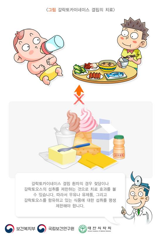 갈락토카이네이스 결핍의 치료