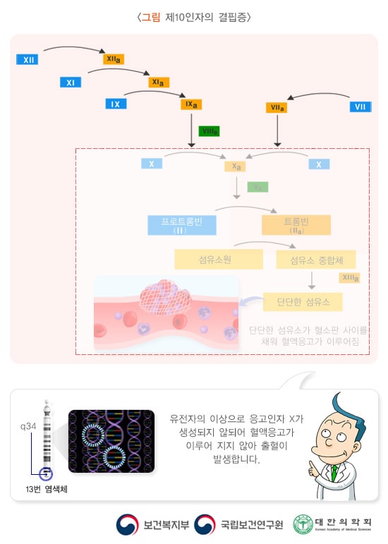 제10인자의 결핍증